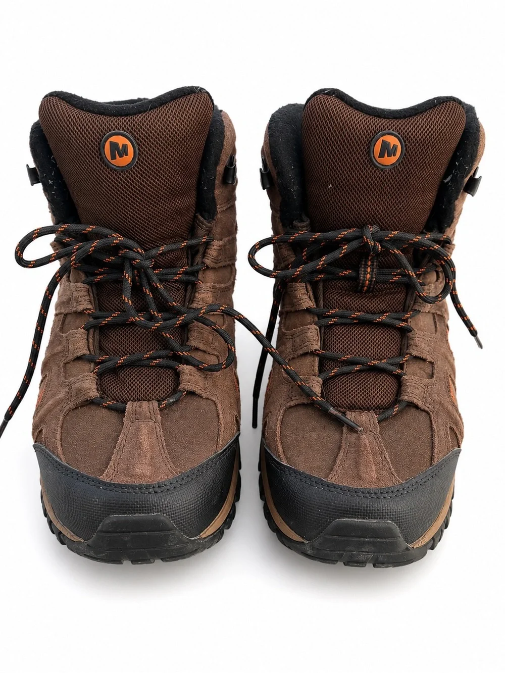 Merrell J46531 Men’s Size 9 Brown Mid Hiking Boots Air Cushion Trail Shoes